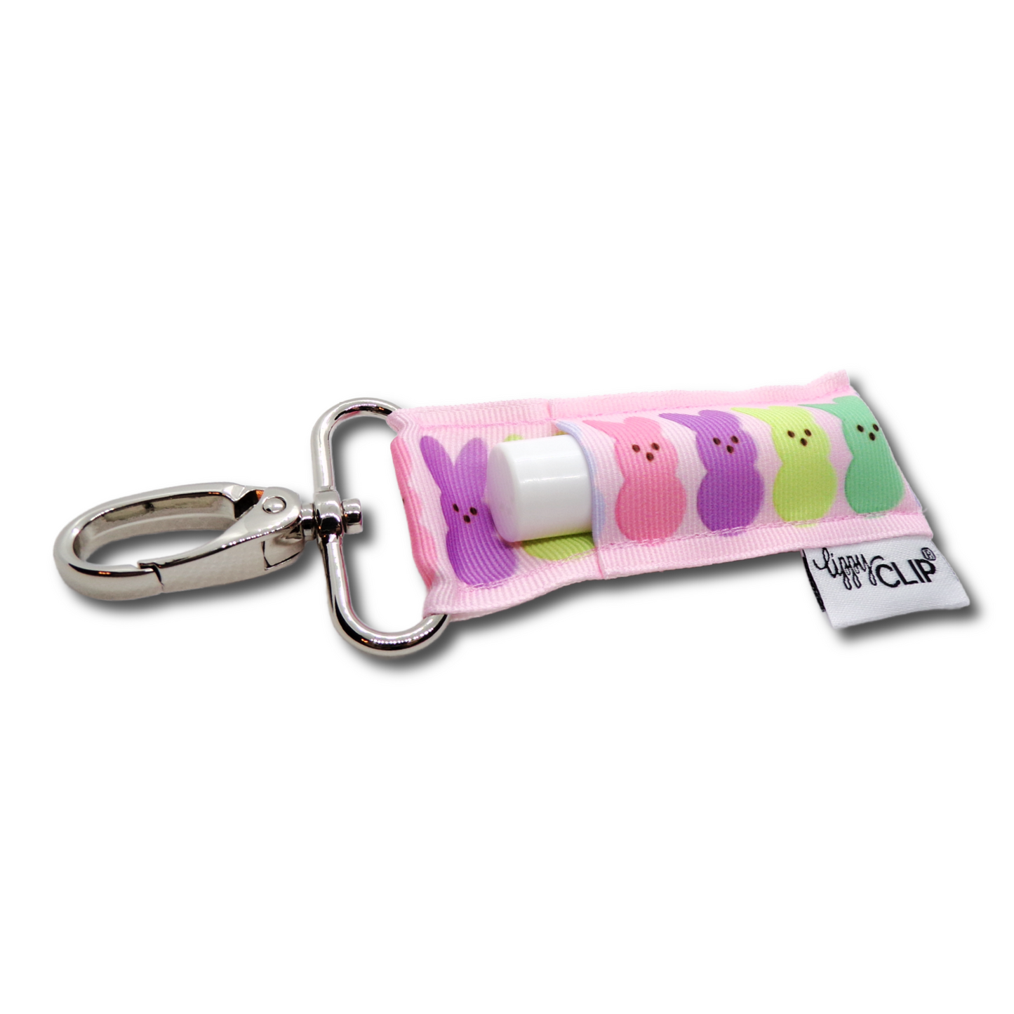 Pastel Bunnies LippyClip® Lip Balm Holder